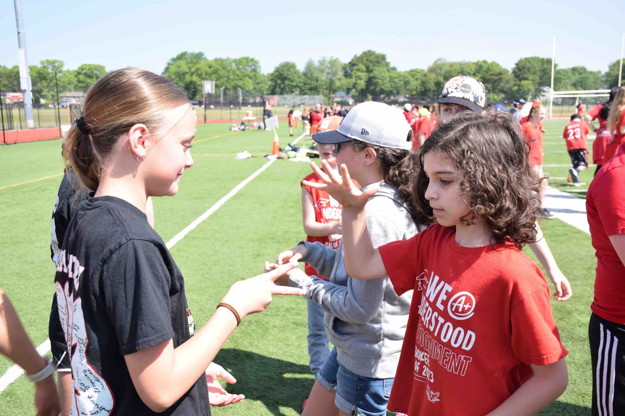 Connetquot Fifth Graders Make New Relationships At Coming Together Day