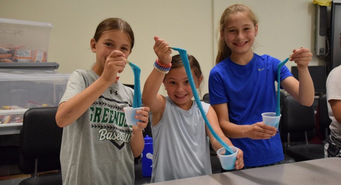 Smiles And Slime At Wenonah Elementary School