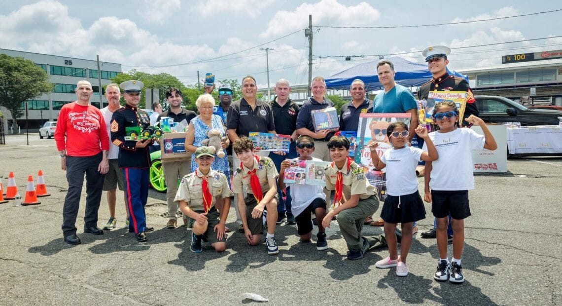 New York State Steve Rhoads Hosts Successful Cruise-Through Toy Drive in Hicksville Benefitting Local Children in Need