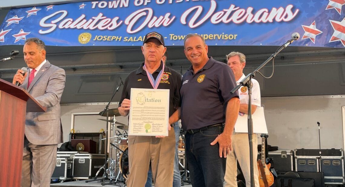 Town Honors Hicksville Veteran With Lifetime Achievement Award For Volunteer Work