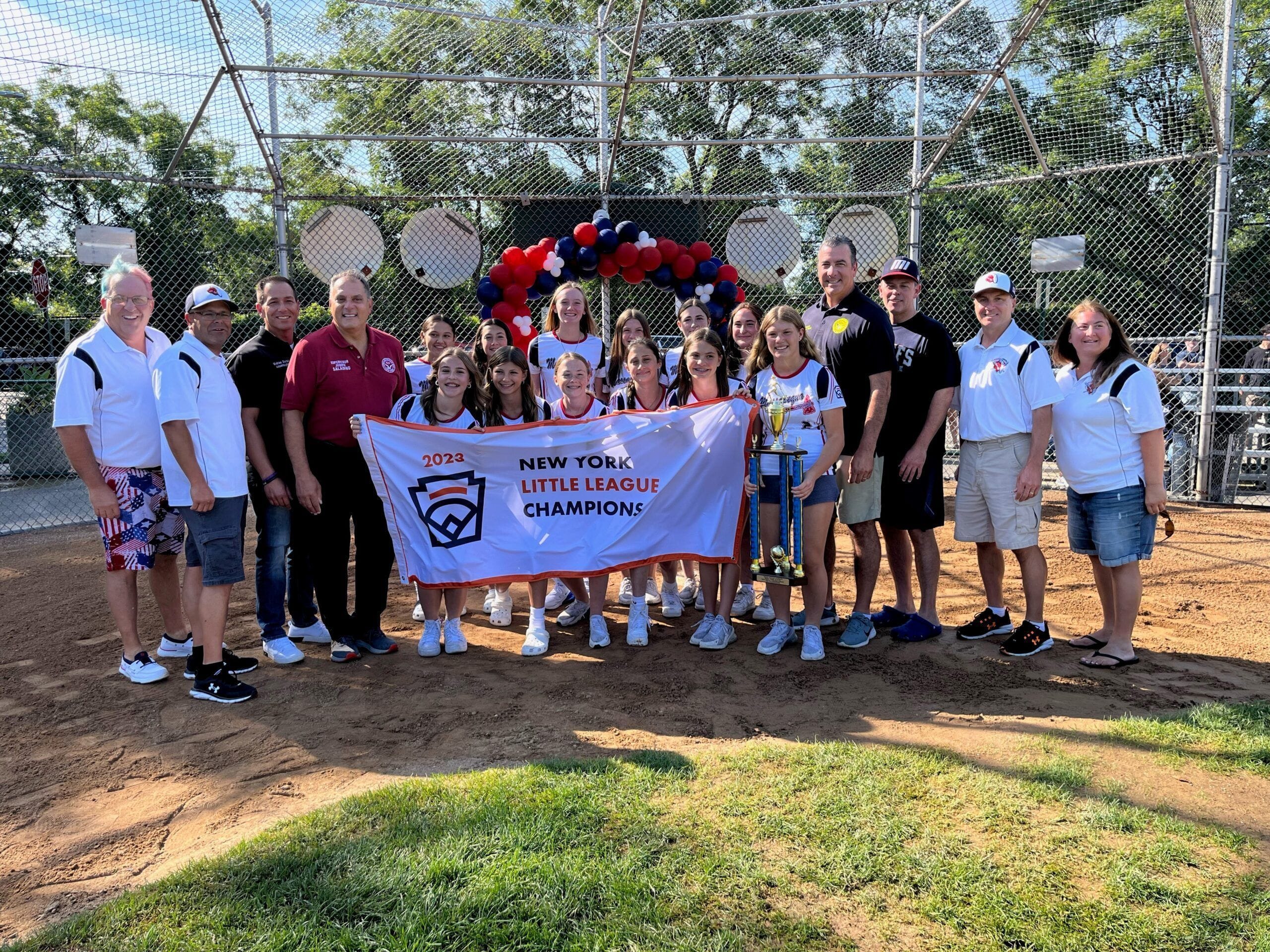 Officials Celebrate Massapequa Girls Softball Team Named New York State