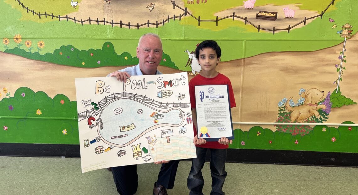 Deer Park Student Named County Second Place Winner In &#8216;Be Pool Smart&#8217; Poster Contest
