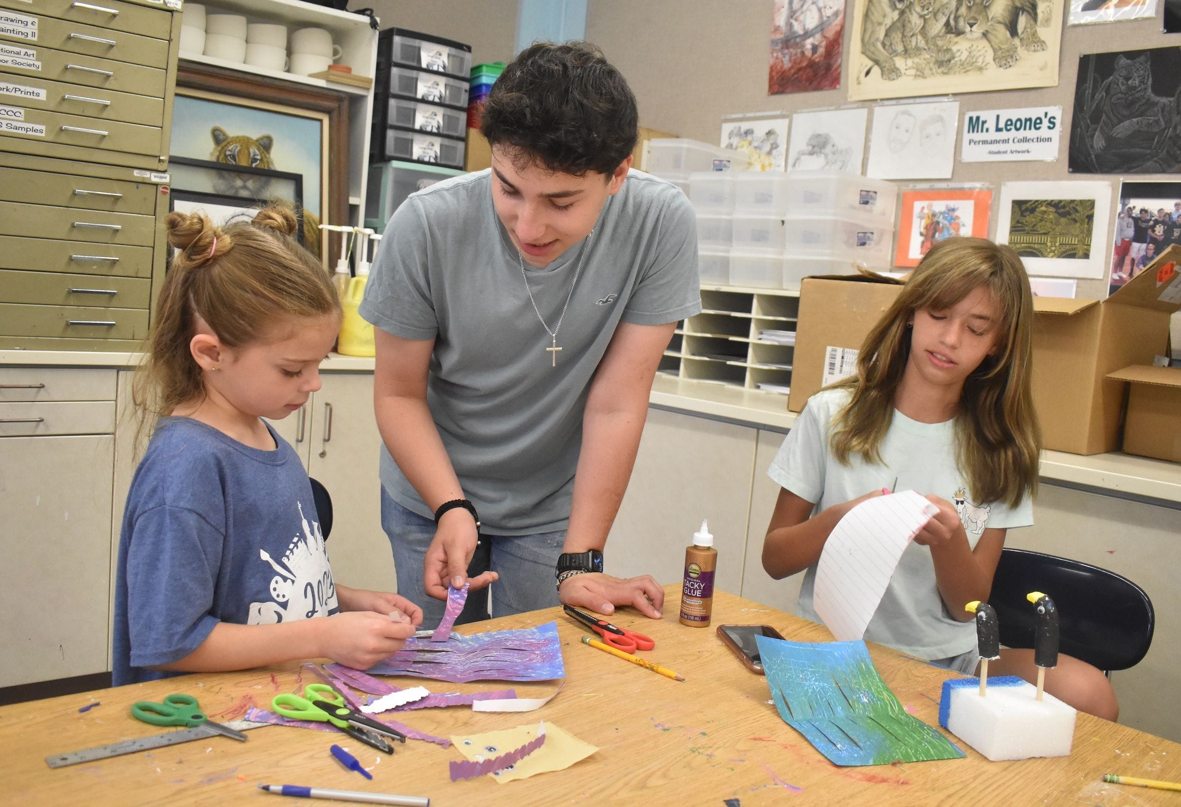 Painting Performance And Much More At Massapequa Arts Camp