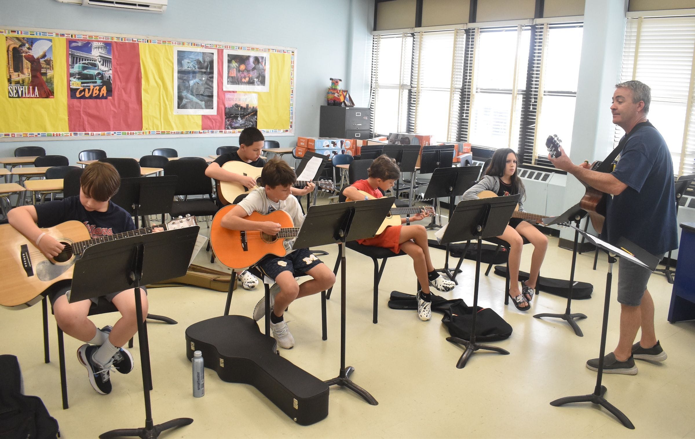 Painting Performance And Much More At Massapequa Arts Camp