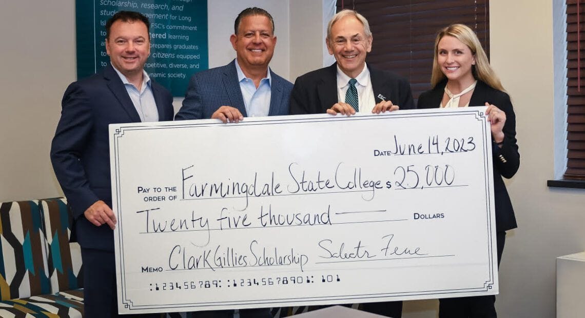 Ferro Foundation Powers Forward, Endows Clark Gillies Scholarship At Farmingdale State College