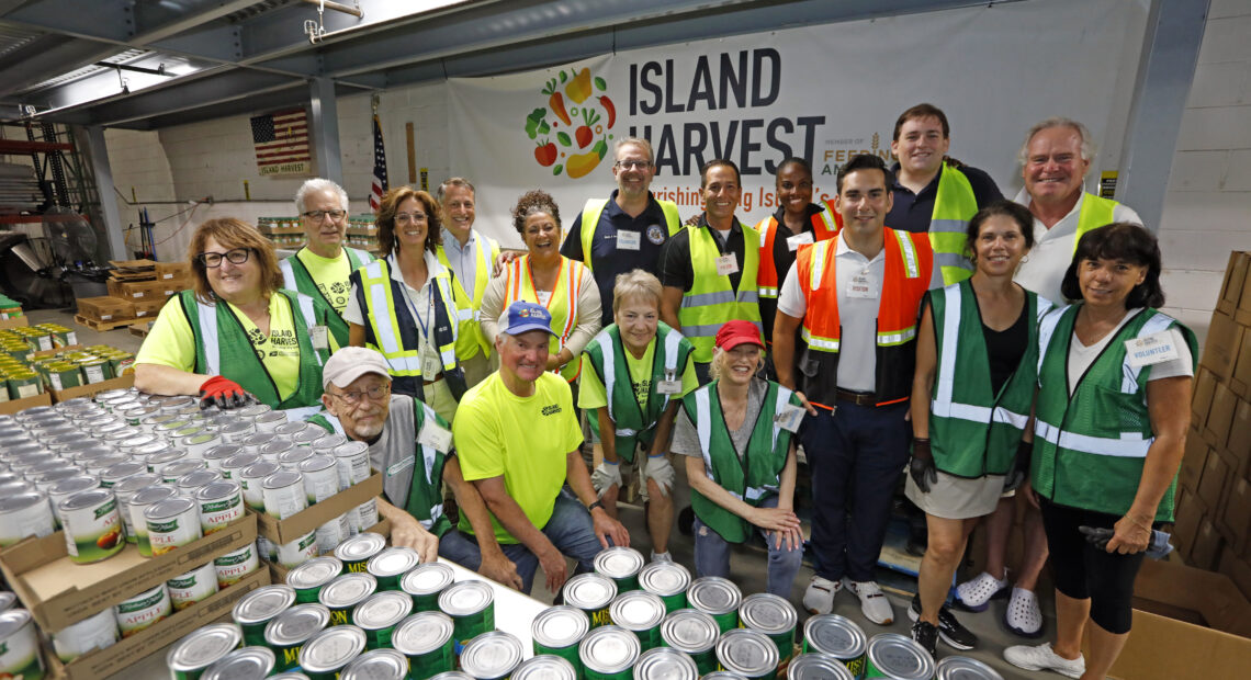 Assemblyman Durso Hosts 2nd Annual “Assembly Assemble Day” At Island Harvest Food Bank In Melville