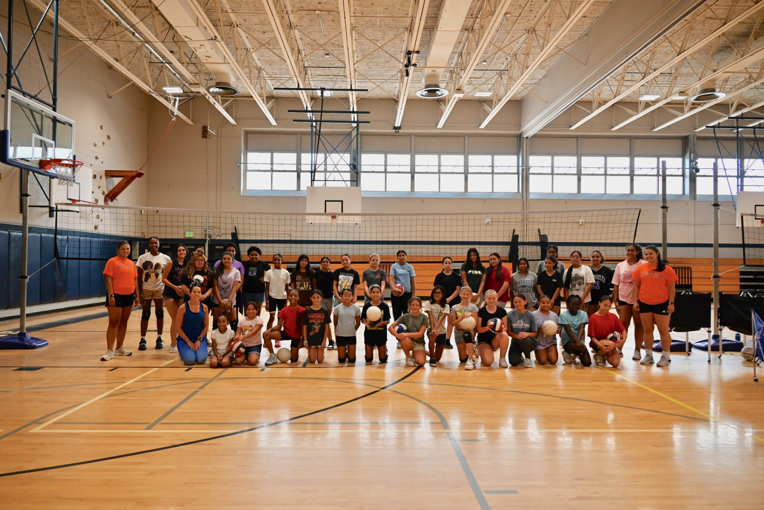 Serving Up Fun At Copiague's Volleyball Camp Long Island Media Group