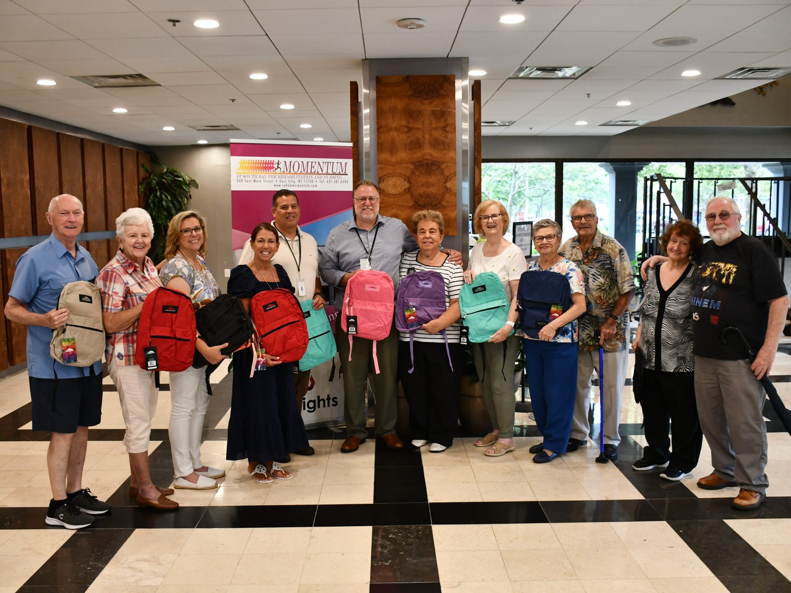 Momentum Seniors Help Prepare East Islip Students For School Long