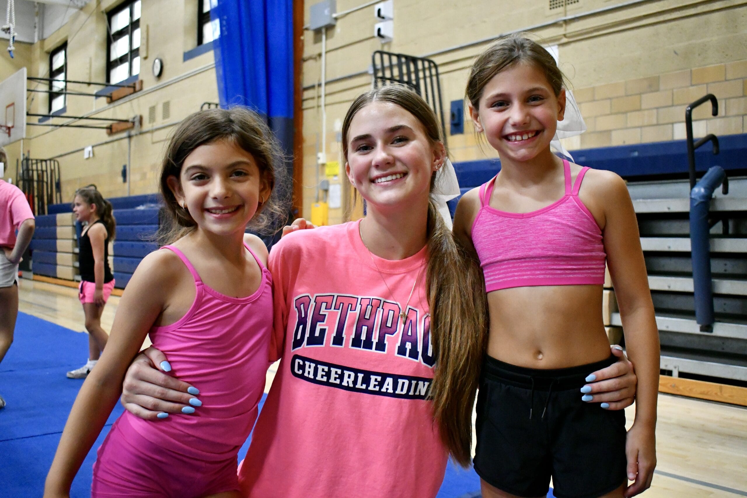 Bethpage High School Cheerleaders Host First Summer Cheer Camp