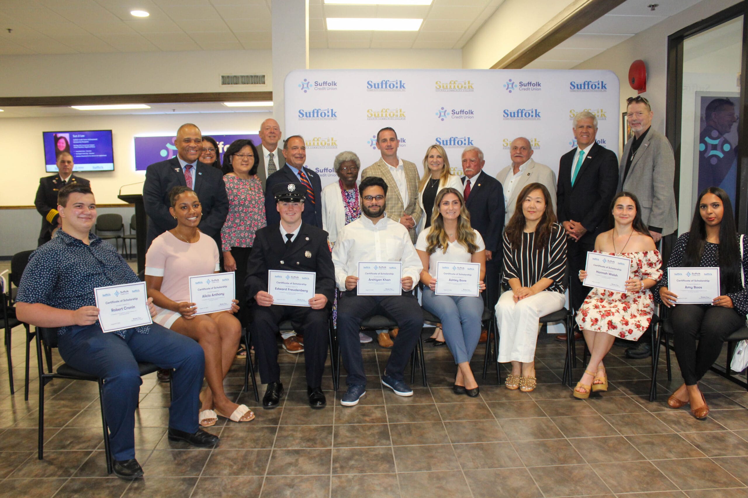 Suffolk Credit Union Awards College Scholarships To Local Students