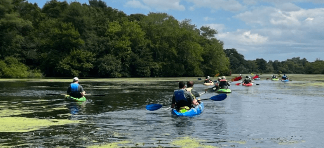North Babylon BSA Troop 399 Take A Kayak Trip On The Peconic River
