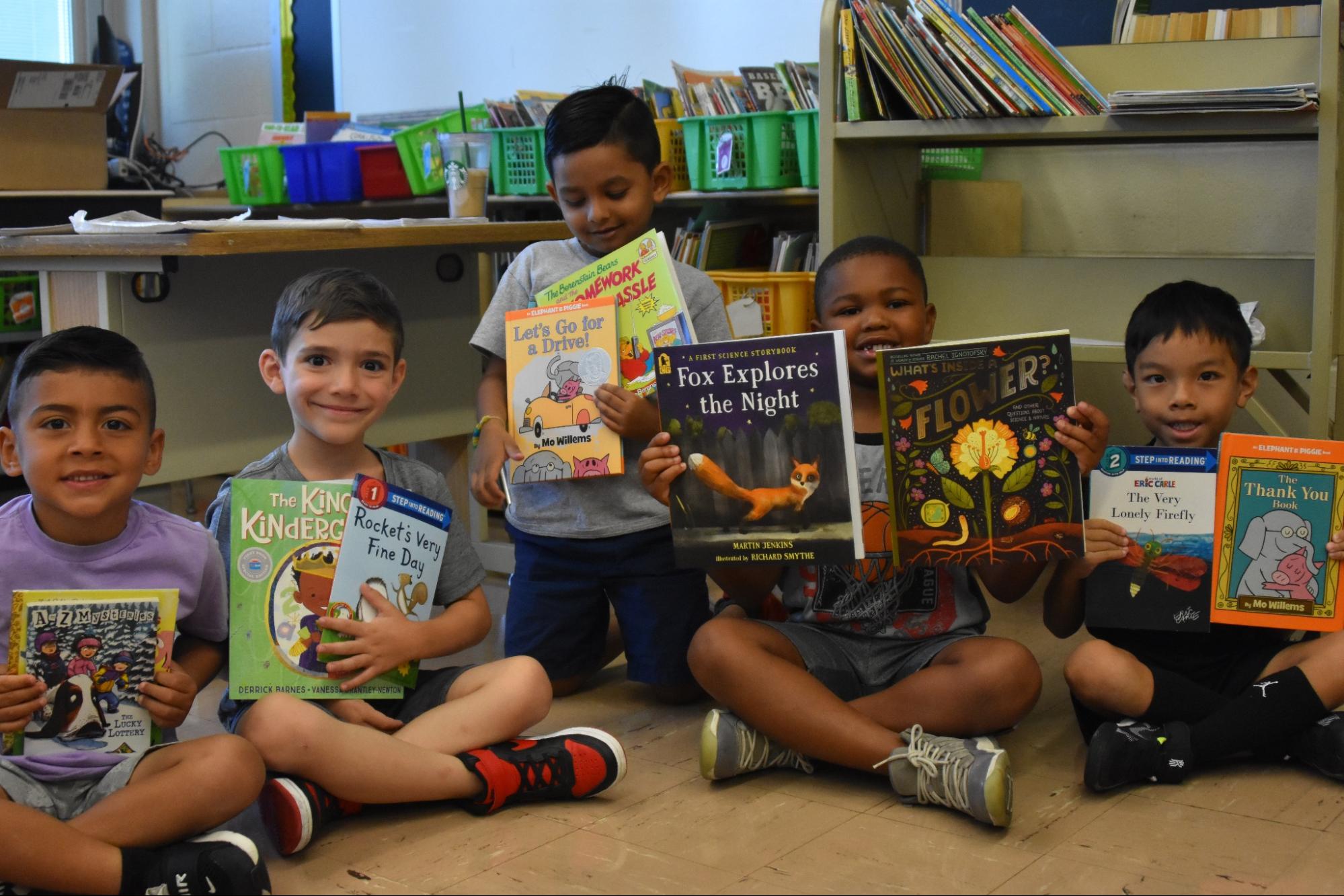 Farmingdale Students Delighted With Free Books And School Supplies