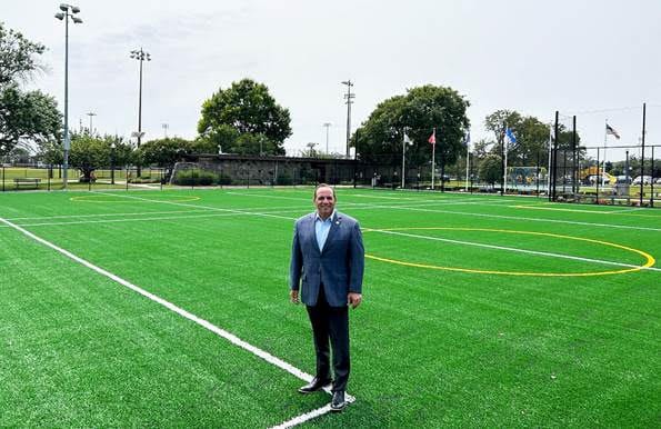 Town Completes Upgrade Of Soccer Practice Field At John Burns Park
