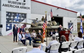 Legislator Drucker Commemorates 50th Anniversary Of Yom Kippur War At Museum Of American Armor