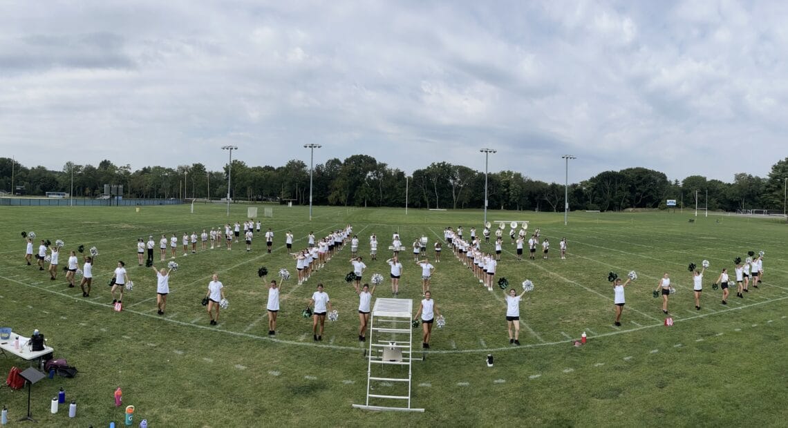 Marching Band And Kickline Continue Harborfields Band Camp Tradition