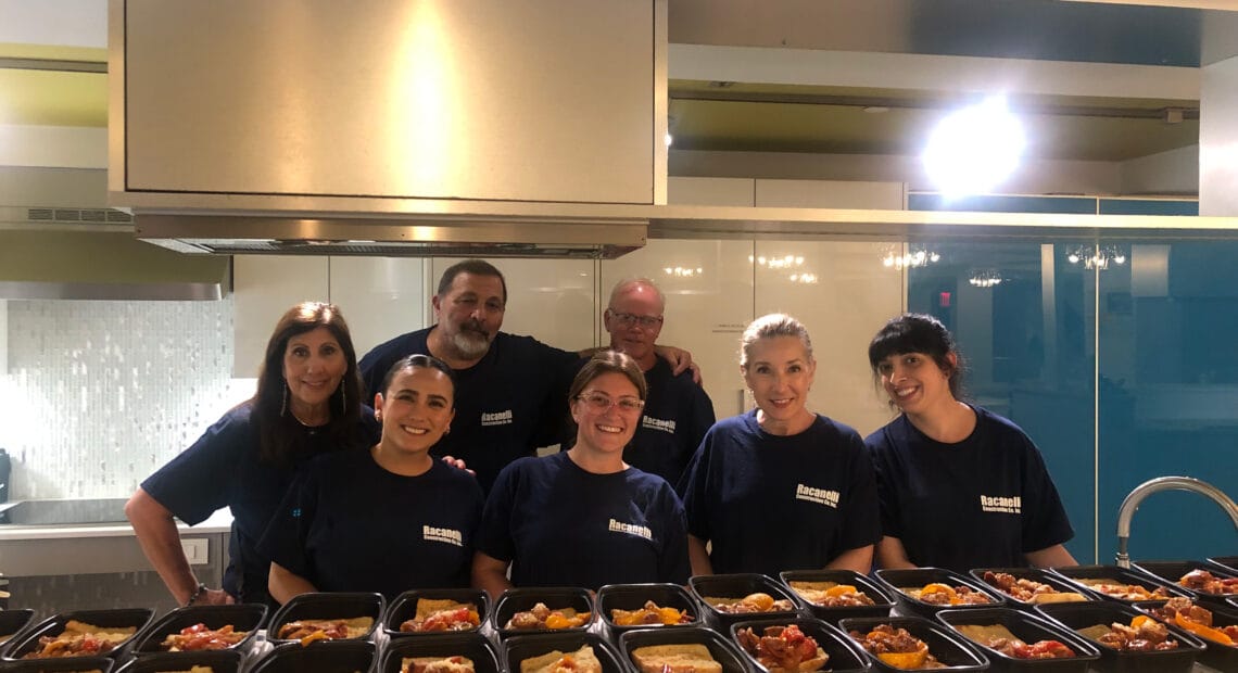 Racanelli Construction Company Provides A Special Meal For Families Families Staying At The Ronald McDonald House Of Long Island