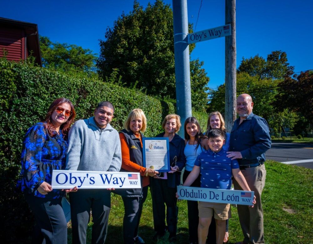 Town Officials Dedicate Brentwood Street In Memory Of Neighborhood Champion