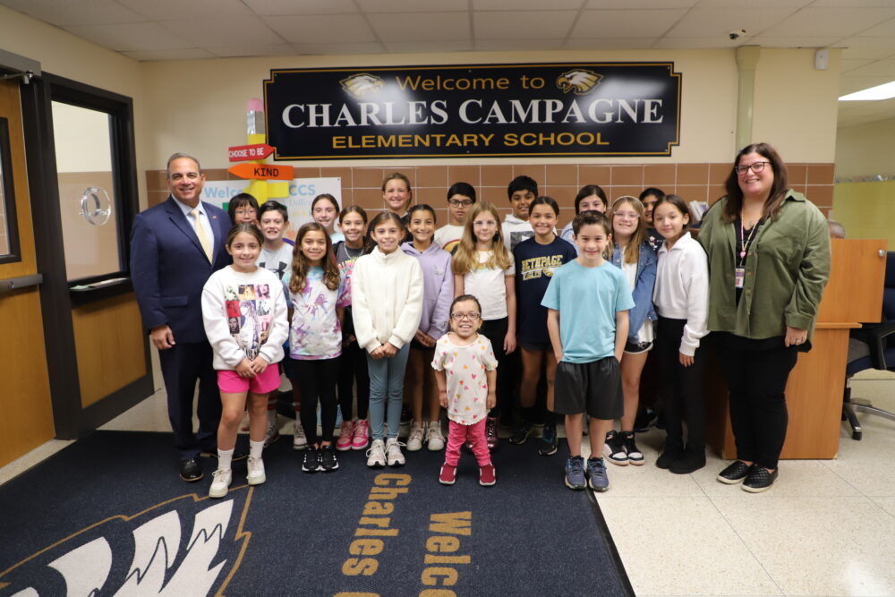 Labriola Brings Town Government To Charles Campagne Elementary School