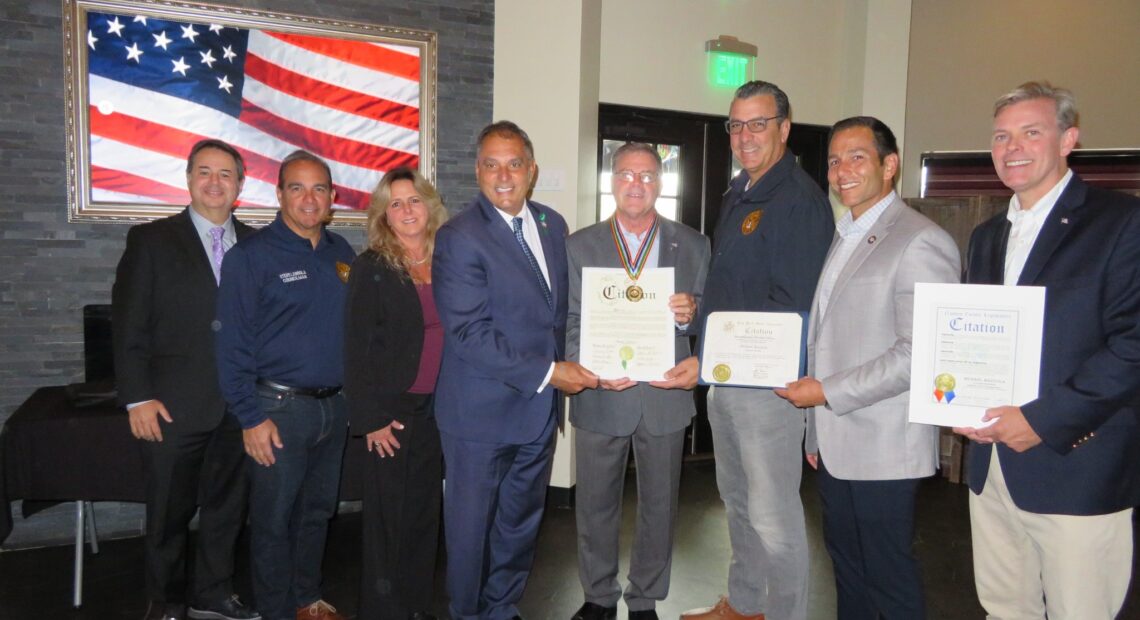Town Officials Join Kiwanis Club Of Massapequa For Installation Ceremony