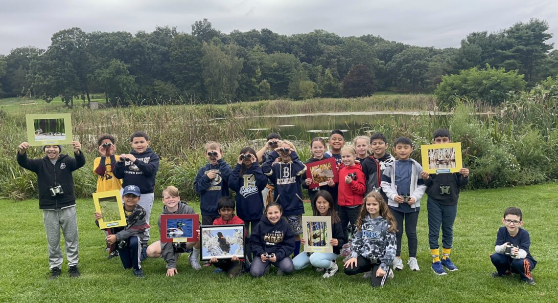Bethpage Fourth Graders Take Learning Outdoors At Bethpage State Park