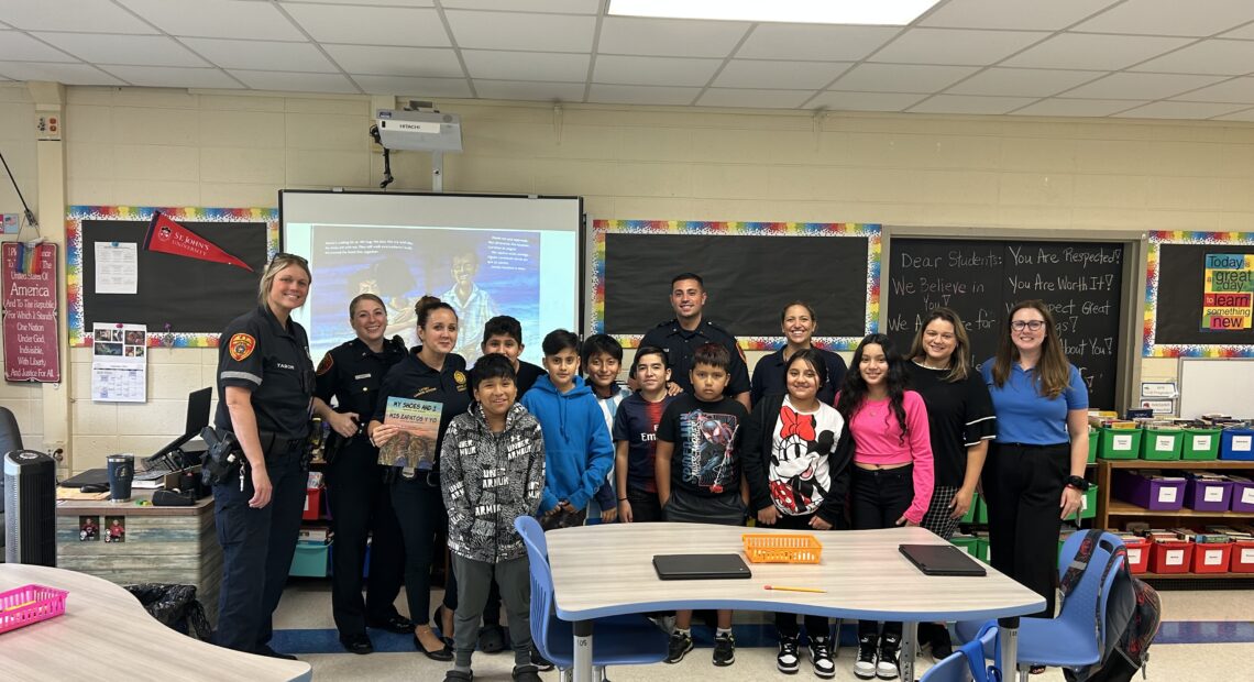 A Read-Aloud With Officers