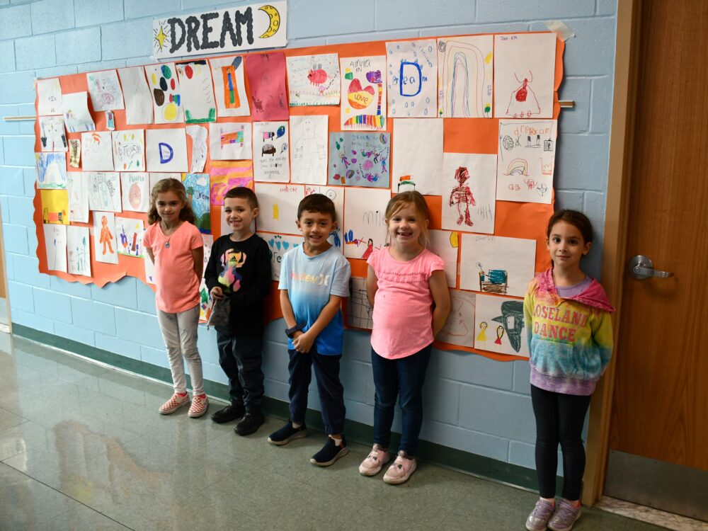 East Islip's Timber Point Students Draw Weekly During "InkTober" Long