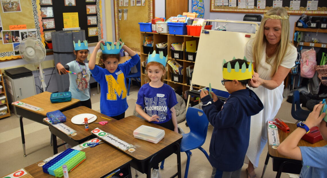 A Celebration Of Ancient Greece At Meadowbrook Elementary School