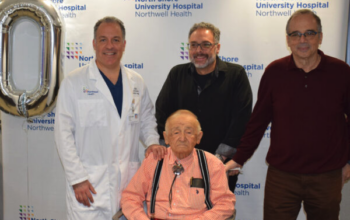 Holocaust Survivor Celebrates 100th Birthday With The Northwell Cardiologist Who Performed Live-Saving TAVR Procedure Five Years Ago
