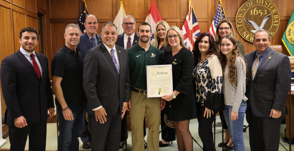 Town Honors Massapequa MLB Player For Excellence On And Off The Field