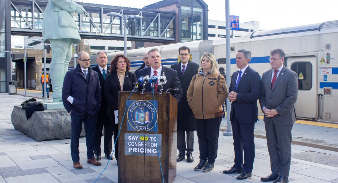 L.I. Senators Call For The Governor To End Her Support Of Congestion Pricing And For Residents To Make Their Voices Heard