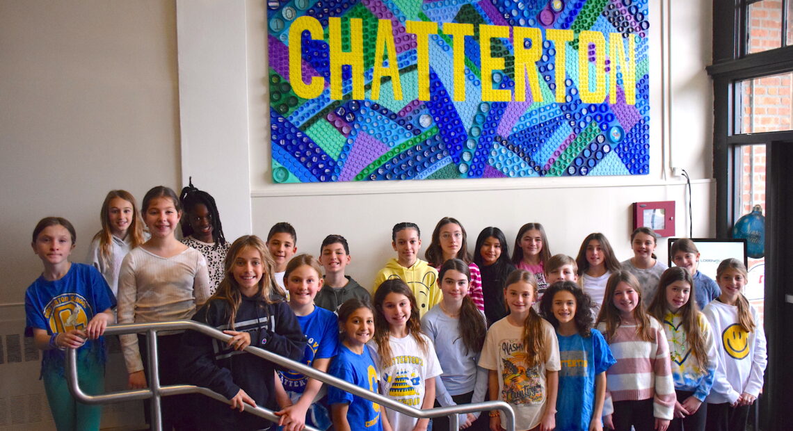 Chatterton Creates Mural To Commemorate 100th Birthday