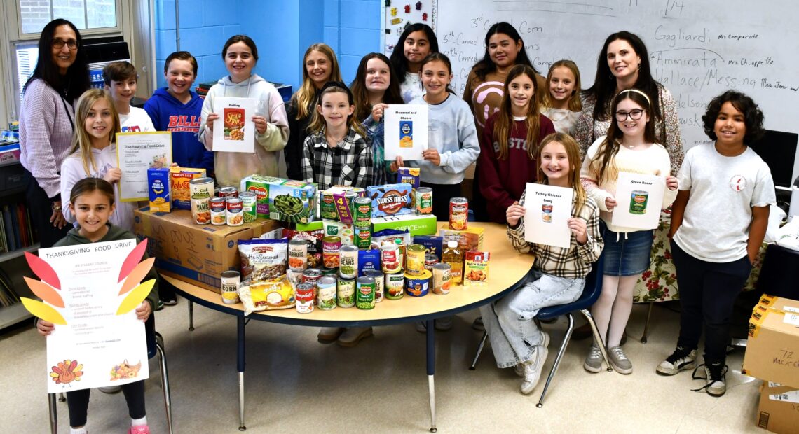 John F. Kennedy Elementary School Student Council Organizes Food Donation Drive For SCWAEFI