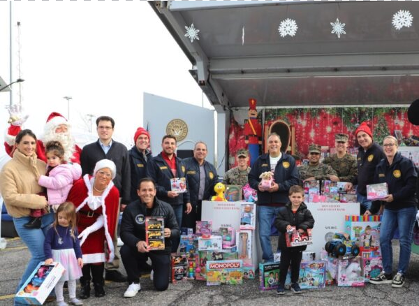 Town And Marines Collect Over 40,000 Toys For Tots