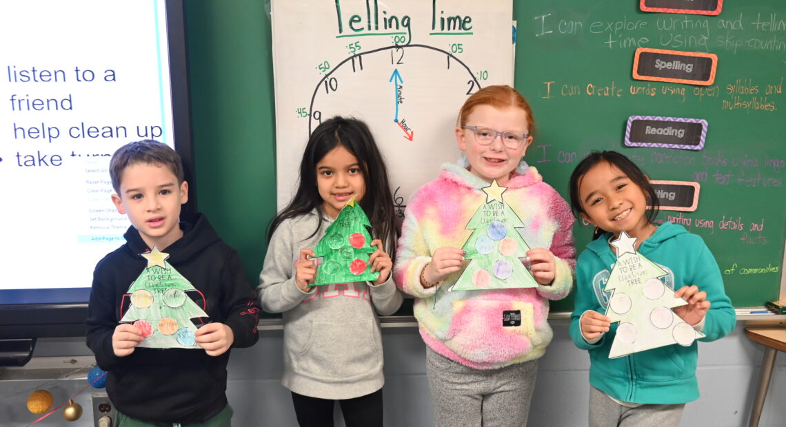 Second Graders Spread Kindness At Tooker Avenue