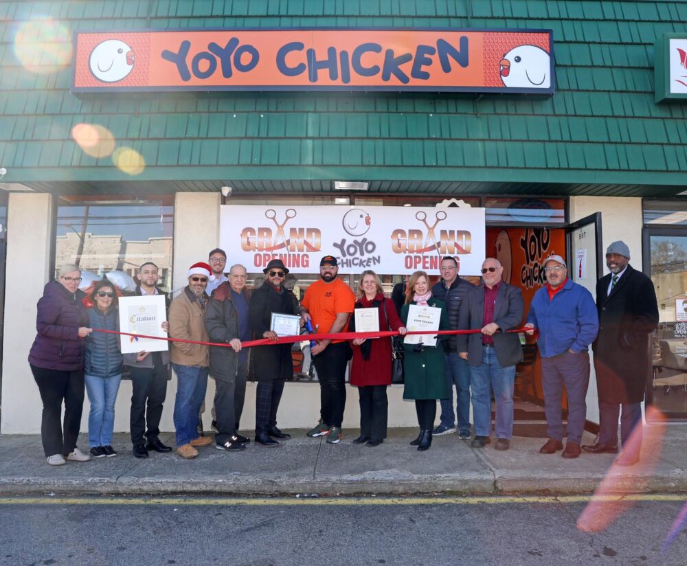 Legislator Mulé Celebrates Grand Opening Of Baldwin's YoYo Chicken