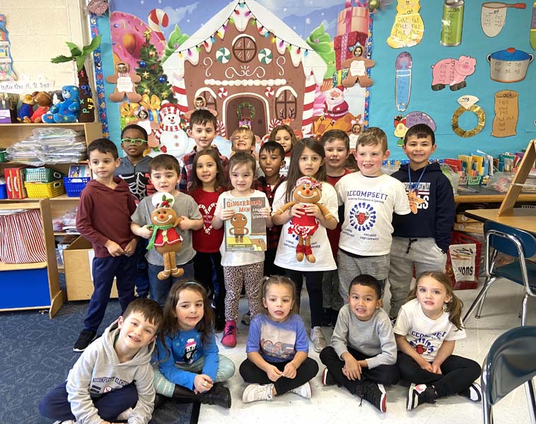 Found: The Gingerbread Man At Accompsett Elementary
