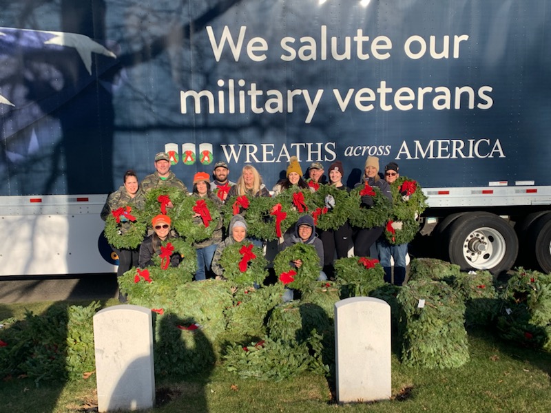 Employees Honor Fallen Veterans And PSEG Long Island Donates 500 Wreaths To ‘Wreaths Across America Day’