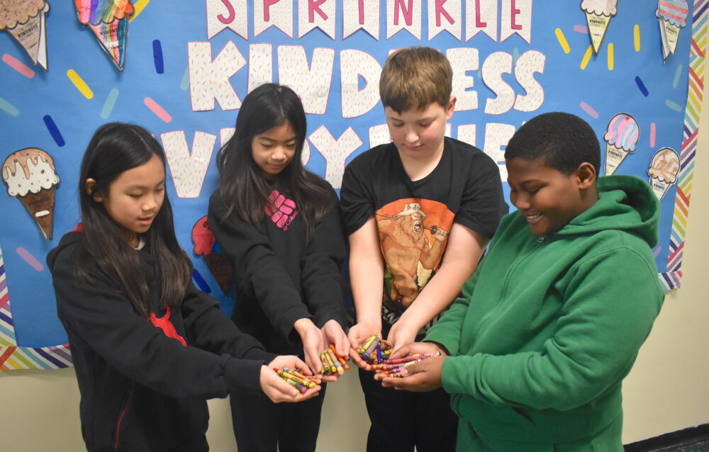 North Bellmore Sixth Graders Are Tickled Pink To Help Kids