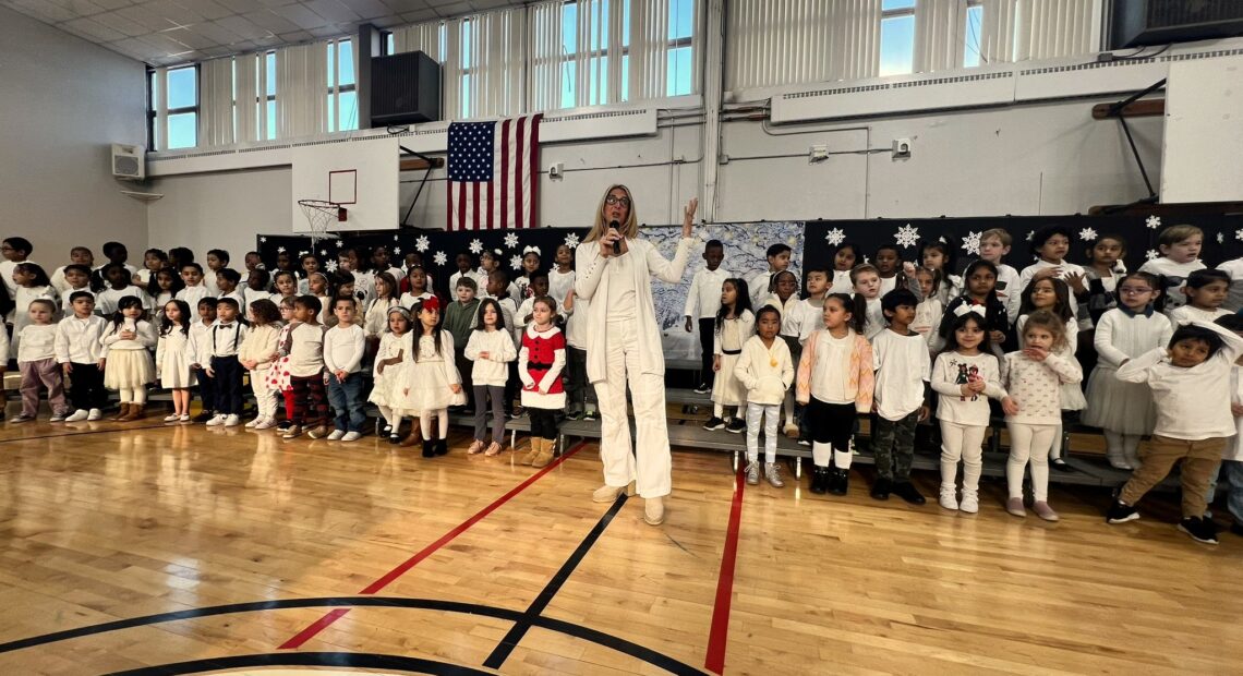 May Moore Kindergartners Perform At First Blizzard Day Concert