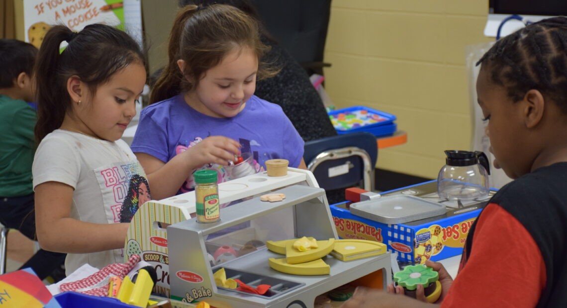 Play Centers Inspire Future Writers
