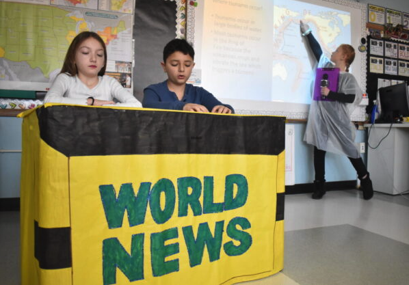 Seaford&#8217;s Young Reporters Shine A Light On Weather