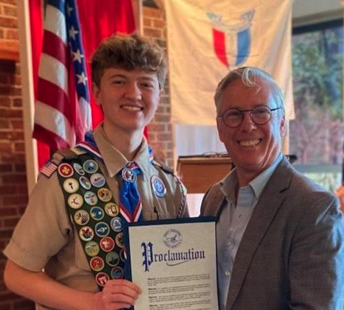 Legislator Flotteron Honors Eagle Scout With Troop 95