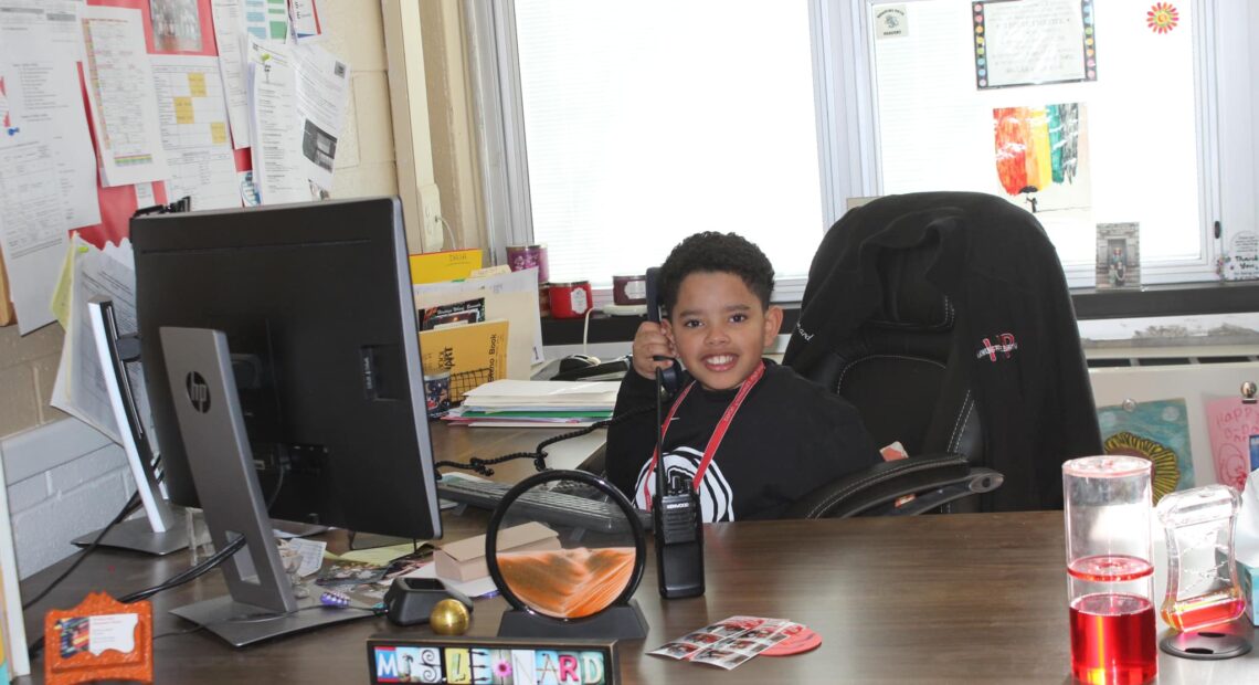 Hawkins Path Elementary School Student Becomes Principal For A Day