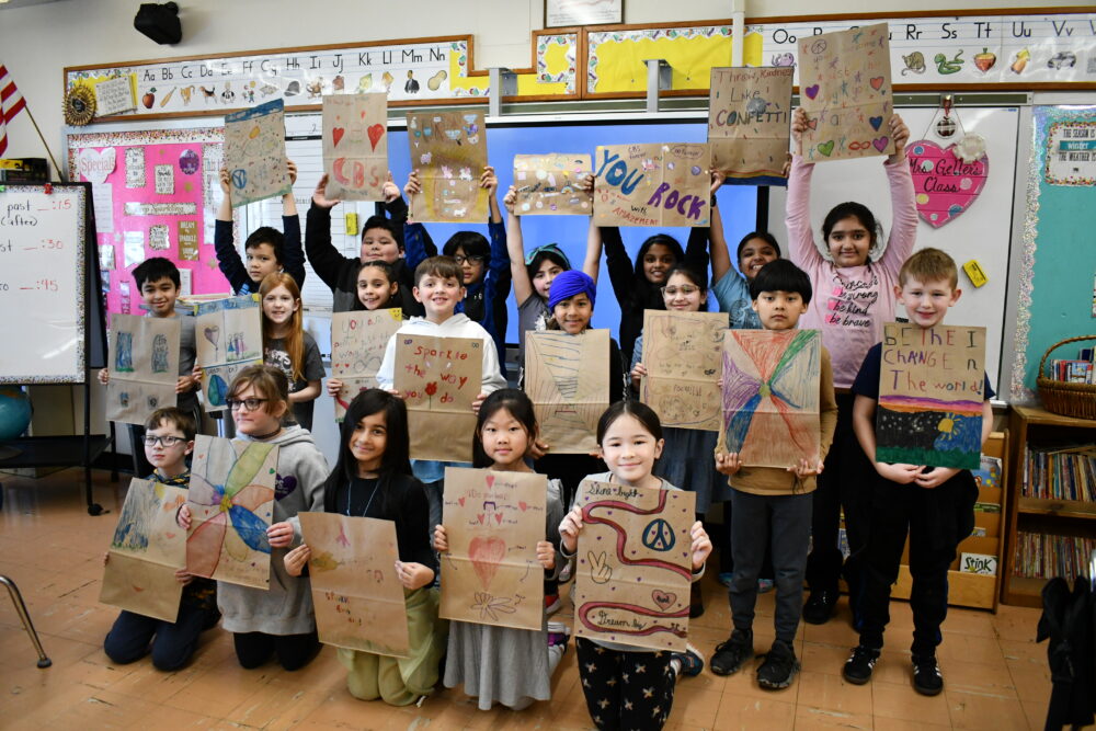 Bethpage Students Create Bags Of Kindness