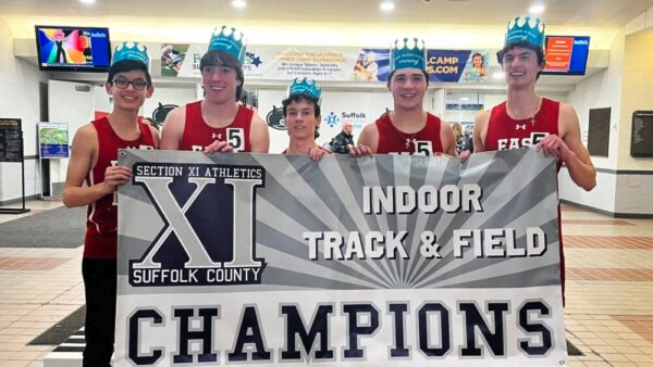 Five East Islip Boys Winter Track Athletes Headed To States
