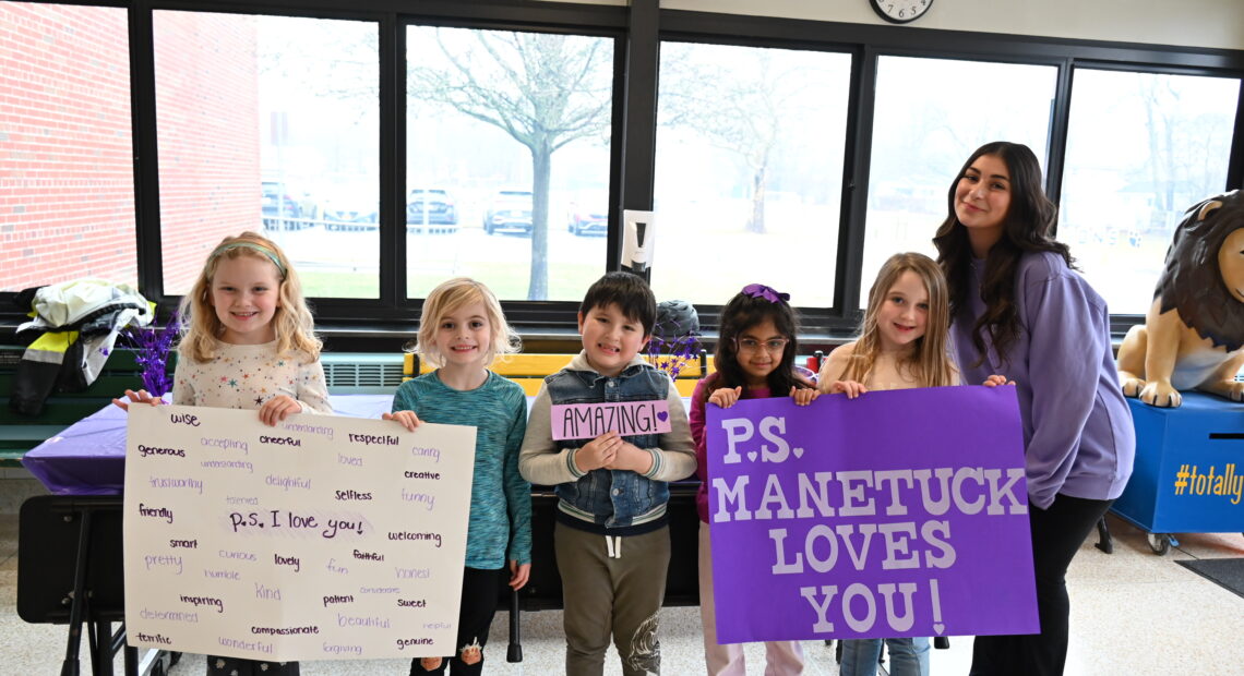 Former Manetuck Student Honors P.S. I Love You Day