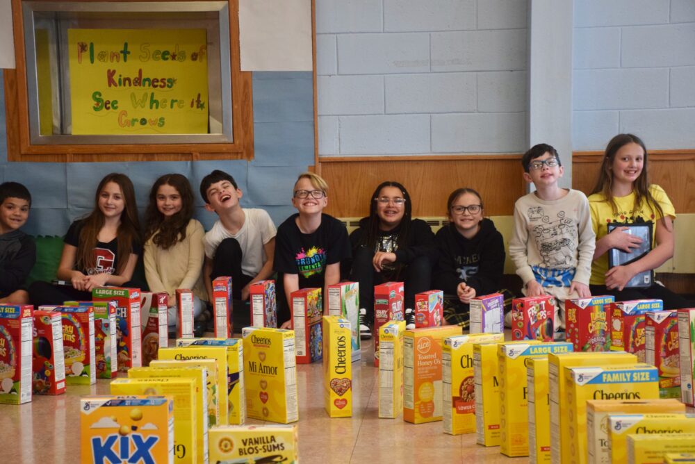 Cereal Box Challenge Continues Across Sachem