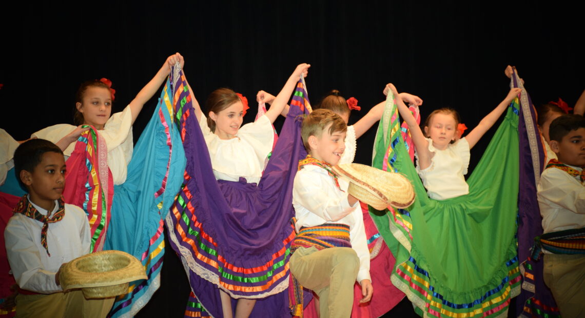 Birch Third Graders Dance Around The World
