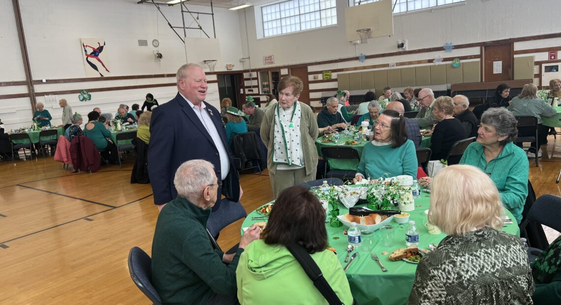 Deputy Minority Leader Drucker Celebrates St. Patrick&#8217;s Day With Plainview-Old Bethpage Senior Citizens Club