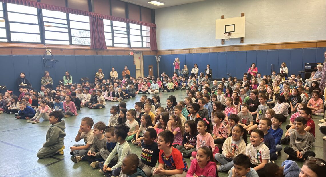 Levittown Students Hear Aspiring Tale In Latest Assembly